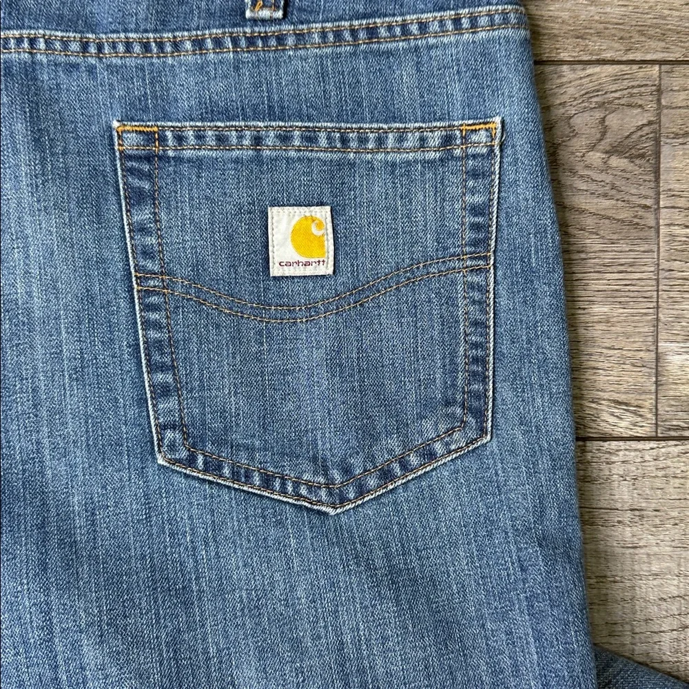 Carhartt Blue Relaxed Fit Jeans